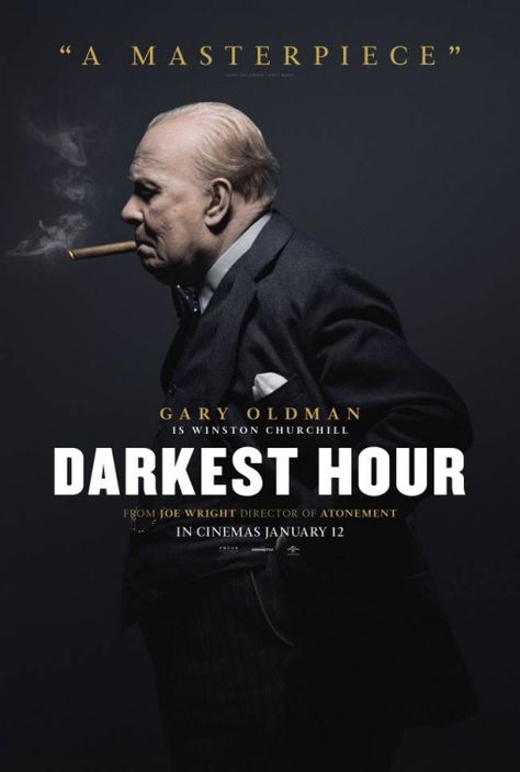 New Movie Posters for Darkest Hour Oscar Nominated Movies, Oscar Movies, Best Actor Oscar, New Movie Posters, Kristin Scott Thomas, Darkest Hour, Movies Worth Watching, I Love Cinema, Atonement