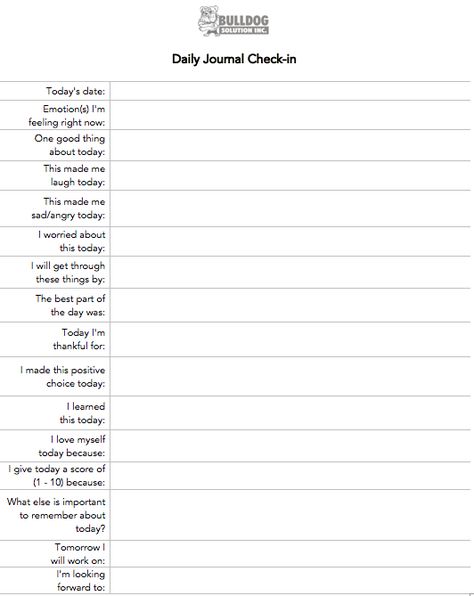 Self Information Template, Emotional Control Self Regulation, Feelings Journal Template, Emotion Check In, Therapy Check In, Emotions Journal, 2024 Resolutions, Supportive Partner, Control Emotions