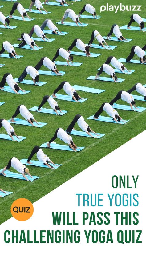 Many know the world of yoga and a lot love it… but do you hold the knowledge it takes to earn the true yogi title? Grab your mat and find out! #PlaybuzzQuiz General Knowledge Celebrities Trivia Yoga Relax Meditate Workout Stretch Yoga Quiz, Playbuzz Quiz, Bikram Yoga, Types Of Yoga, Ashtanga Yoga, General Knowledge, How To Do Yoga, Yoga Practice, Trivia