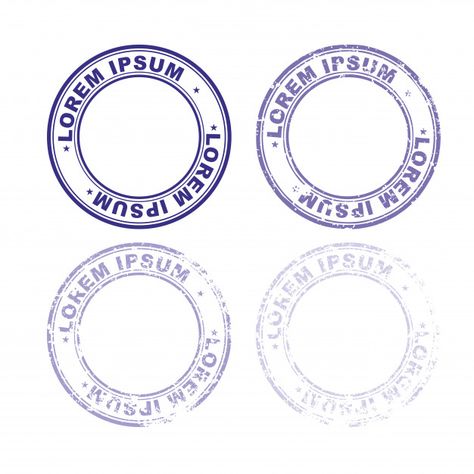 Set rubber stamp for documents. Premium ... | Premium Vector #Freepik #vector #sale #certificate #border #circle Animal Logo Design Inspiration, Border Circle, Stamp Template, Certificate Border, Crayola Coloring Pages, Wolf Colors, Business Stamps, Banner Web, Circle Logo Design