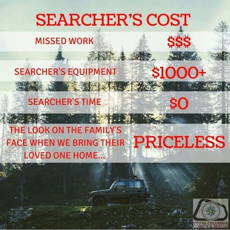 You cant possibly put a #pricetag on a #search  #sar #searchandrescue #getlost #findyou #volunteer #priceless #time #gear #worthitall #closure #reunited #teamwork Search And Rescue Quotes, Search And Rescue Aesthetic, Rescue Quotes, Comic Relief, Search And Rescue, Teamwork, Heat Transfer, Finding Yourself, Heat