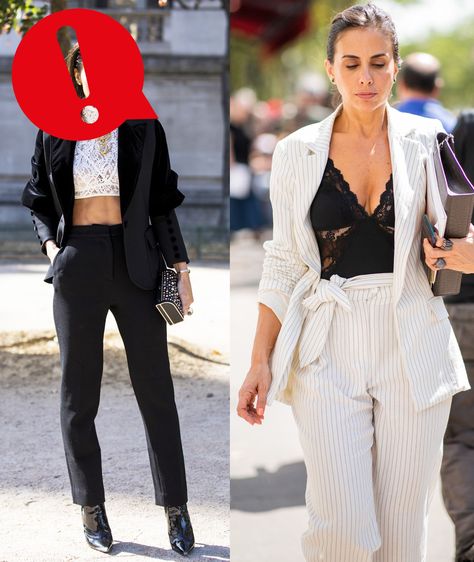 Fashion Disaster! Quando il top in pizzo è sì il tuo jolly dell'estate ma diventa un flop definitivo- CosmopolitanIT Top In Pizzo, Primavera Estate, Cosmopolitan, In Fashion, Jumpsuit, Street Style