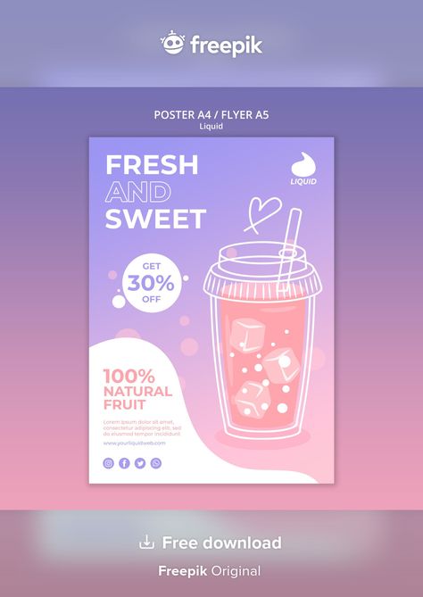 Print Ad Layout Design Inspiration, Cute Flyer Design, Retro Style Posters, Flyers Design, Be Design, Flyer Design Inspiration, Food Poster Design, Creative Flyers, Poster Ads