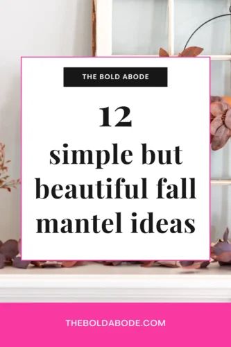 12 Fall Mantel Ideas Fall Mantel Decor Ideas, How To Make A Fall Garland For Fireplace, Fall Mantles Ideas, Fall Signs For Mantle, Magnolia Garland Mantle Fall, Fall Mantle Sign, Fall Fireplace Mantel Decorating Ideas Wreaths & Garlands, Fall Mantel Decorating Ideas, Fall Mantle Decor