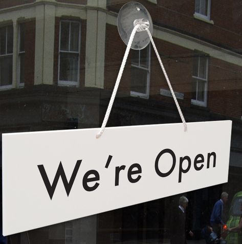 We're Open Sign, Open Close Sign, Open & Closed Signs, Vehicle Signage, Open Sign, Closed Signs, Window Signs, Open Signs, We're Open