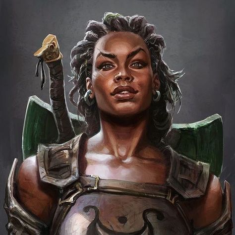 Barbarian Knight, Battle Priest, Wesley Burt, Human Warrior, Avatar Portrait, Avatar Art, Heroic Fantasy, Fantasy Portraits, Female Human