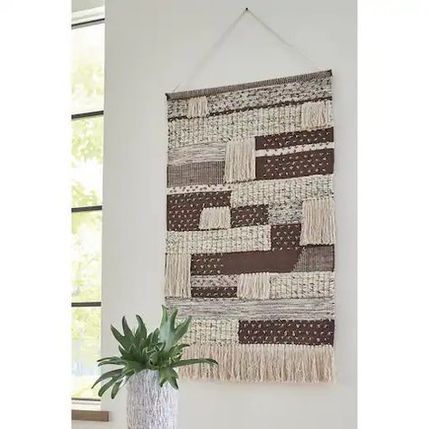 Tapestries - Bed Bath & Beyond Taupe Walls, Rustic Fabric, Mirrored Picture Frames, Dream Weaver, Fabric Wall Hanging, Wall Sculpture Art, Boho Chic Decor, Woven Wall Hanging, Outdoor Wall Decor