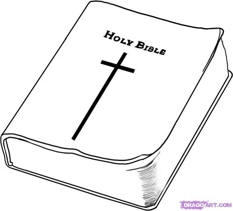 how to draw the bible step 4 How To Draw A Bible Step By Step, How To Draw A Bible, Bible Book Drawing, Easy Bible Drawings, Alphabet Letters Fonts, Show Reference, Graffiti Sketches, Zentangle Cards, Bible Sketches