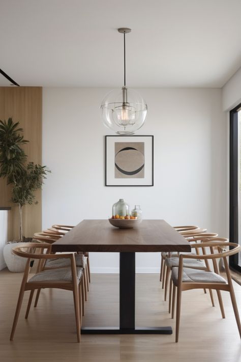 This is a perfect example of minimalism in a dining room area. The feeling of modern, spaciousness & style is everywhere.  #moderndiningroom #contemporarydiningroom  #minimalistdiningroom  #moderndiningroomideas #moderndiningroomdesigns #moderndiningroominspo #contemporarydiningroomideas #contemporarydiningroomdesigns #contemporarydiningroominspo #minimalistdiningroomideas #minimalistdiningroomdesigns #minimalistdiningroominspo #moderndiningrooms #contemporaydiningrooms #minimalistdiningrooms Minimalist Dining Area, Dining Room Area, Minimalist Dining Room, Contemporary Dining Room, Modern Dining Room, East London, Modern Dining, Penthouse, Dining Area