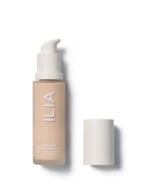 Ilia Foundation, Foundation Aesthetic, Koleksi Makeup, Ilia Beauty, Make Up Foundation, Alat Makeup, Serum Foundation, Marula Oil, Aloe Leaf