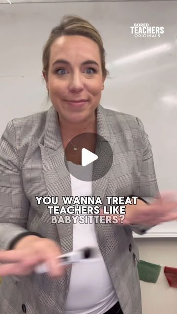 Bored Teachers on Instagram: "Teachers can get on board with being called babysitters for this price! #teacherlife" Bored Teachers Quotes, Teacher Humour Primary School, Bored Teachers Humor, Teachers Be Like, Funny Teacher Videos, Teacher Video, Teacher Videos, Teacher Humour, Teacher Memes Funny