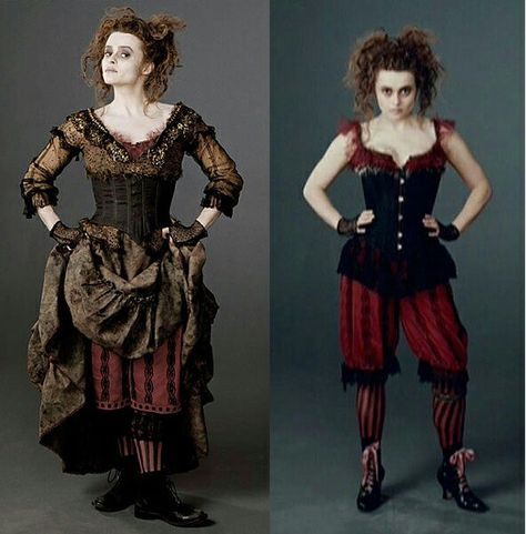 // Sweeney Todd Outfit, Tim Burton Aesthetic Outfit, Mrs Lovett Costume, Mrs Lovett, Marla Singer, Period Dress, Helena Bonham, Bare Minimum, Sweeney Todd