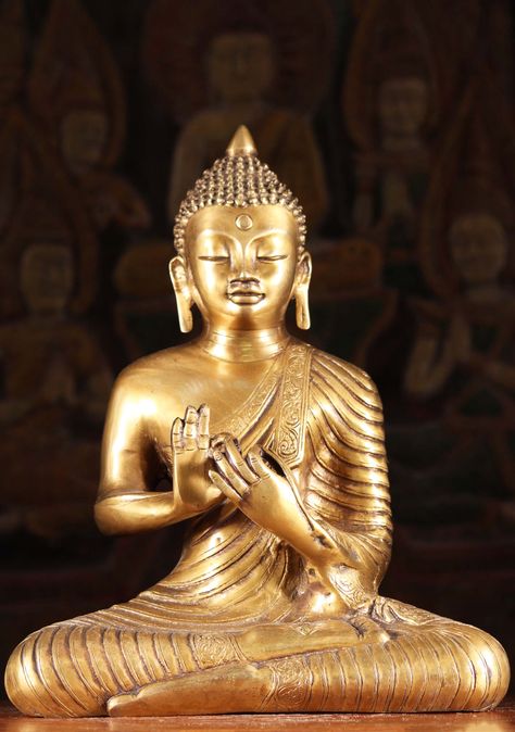 Dharmachakra Mudra a Symbolic Gesture in Buddhism and Hinduism – Mandalas Life Hinduism Symbols, Life Of Buddha, Hinduism History, Lotus Sculpture, Buddhism Symbols, Mahayana Buddhism, Siddhārtha Gautama, Buddha Life, Buddha Teachings