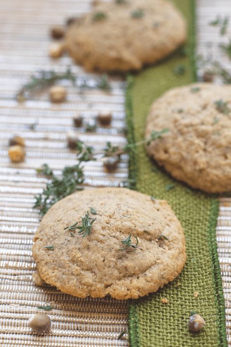 Blue Corn and Thyme Cookies | Edible New Mexico Blue Corn Flour Recipes, Corn Cookies, Blue Corn Cookies, Blue Corn Masa Recipes, Blue Corn Meal Cookies, Corn Meal Cookies, Blue Cornmeal, Cornmeal Cookies, Blue Corn Tortillas