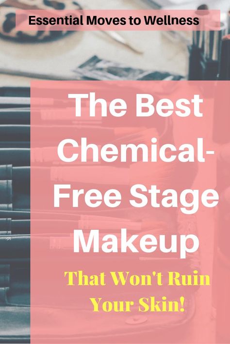 If you think regular makeup is full of toxins, stay far away from stage makeup! Instead, try these natural alternatives for a chemical-free stage makeup look! Toxic Free Makeup, Clean Up Your Life, Chemical Free Makeup, Diy Natural Cleaning, Natural Cleaning Products Diy, Non Toxic Home, Toxic Makeup, Nontoxic Beauty, Chemical Free Living