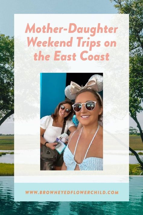 There is nothing more fun than a mother-daughter girls' getaway! Discover the best mother daughter weekend trips to take on the East Coast. | mother daughter trips east coast| best mother daughter trips usa | mother daughter trips destinations usa | best mother daughter weekend trips | best mother and daughter trips Mother Daughter Weekend Getaway Ideas, Mother Daughter Getaway Ideas, Mother Daughter Trip Ideas Usa, Mother Daughter Vacation Ideas, Mother Daughter Trip Ideas, Best Mother Daughter Trips Usa, Mom Daughter Trip, Mother Daughter Trips Destinations, Mother Daughter Trip To Nyc