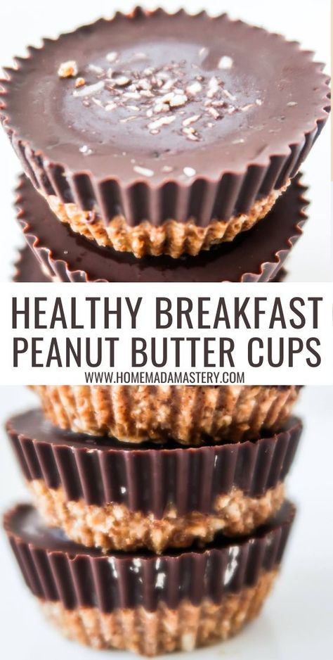 Healthy Breakfast Peanut Butter, Breakfast Peanut Butter, Easy Healthy Breakfast Ideas, Easy Yummy Breakfast, Peanut Butter Breakfast, Peanut Butter Cups Recipe, Honey Chocolate, Peanut Butter Oats, Tasty Breakfast