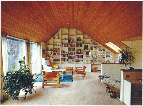 from The Home Book by Terence Conran (1982ed) Terrence Conran, Mid Century Beach, Modernist Furniture, 80s Interior, 1970s Decor, 70s Interior, Interior Design Books, Terence Conran, Vintage Interior Design