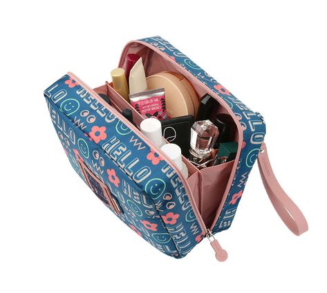 Penyimpanan Makeup, Girly Bags, Travel Storage Bag, Stationery Organization, Pouch Organizer, Essential Bag, Makeup Bags Travel, Fabric Bags, Makeup Bags