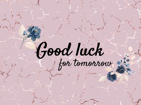 “Good luck for tomorrow” card created with Zinnia app. Good Luck Tomorrow, Best Of Luck, Card Printable, Always Love You, Good Luck, Good Morning, Love You, My Saves, Quick Saves