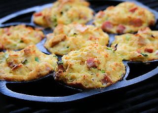 Lodge Cast Iron Recipes, Cast Iron Muffin Pan, The Kitchen Recipes, Cast Iron Skillet Recipes Dinner, Buttermilk Drop Biscuits, Muffin Pan Recipes, Mini Cake Pans, Iron Skillet Recipes, Lodge Cast Iron