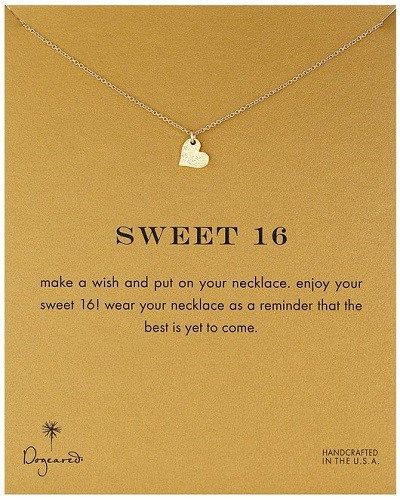 Dogeared Sweet 16 Sparkle Heart Necklace (16th birthday gifts for girls) 16th Birthday Gifts For Girls, 16 Birthday Presents, Sweet 16 Birthday Gifts, Presents Birthday, Sweet 16 Gifts, Sweet 16 Birthday Party, Birthday Gifts For Teens, 16th Birthday Gifts, Teen Birthday