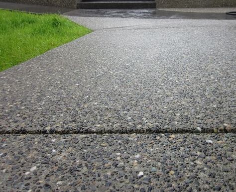 Exposed Aggregate Concrete Patio, Aggregate Patio, Exposed Aggregate Driveway, Aggregate Driveway, Exposed Aggregate Concrete, Aggregate Concrete, Exposed Aggregate, Types Of Concrete, Concrete Walkway