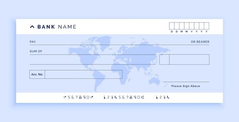 Free vector blank bank cheque paper mock... | Free Vector #Freepik #freevector #cheque-template #cheque #bank-cheque #bank-check Cheque Template, Blank Cheque, Giant Check, Girl Essentials, About Blank, Blank Check, Bank Of Baroda, Bank Check, Paper Mockup