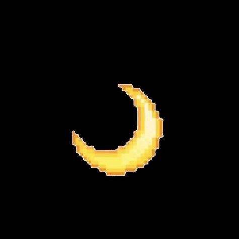 Icons Pfp, Moon, Yellow, Anime, Pins, Black