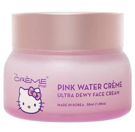 Dewy Face, Soft Kidcore Aesthetic, Hello Kitty Merchandise, Hello Kitty Makeup, Gossip Girls, Korean Skin Care, Pink Water, Hello Kit, Pink Skin