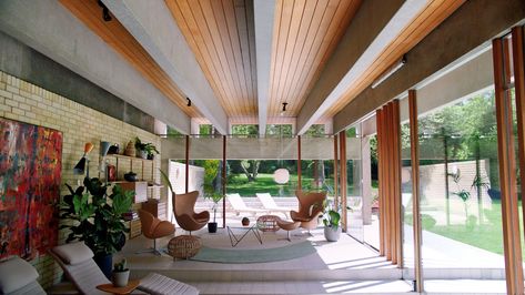 Midcentury Living, Jorn Utzon, Contemporary Beach House, Atomic Ranch, Home Again, Arne Jacobsen, Soft Seating, Luxury Kitchens, Wing Chair