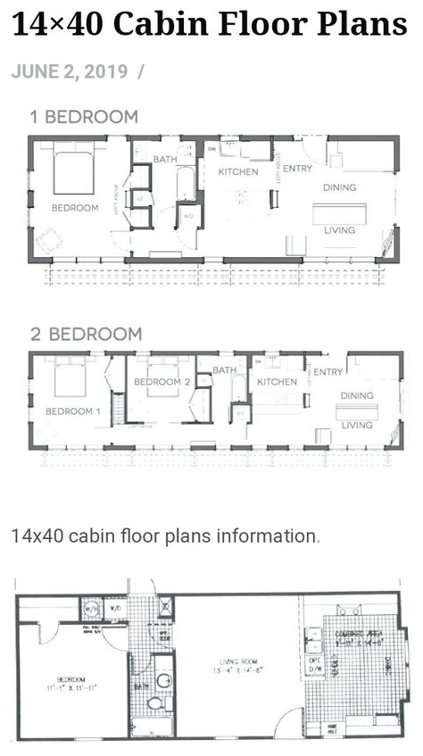 16x40 Shed House Plans 3 Bedroom, 40x16 Shed House Plans, 16x44 Cabin Floor Plans, 16x40 Shed House Interior No Loft, 12x 40 House Plans, 14x 40 Floor Plans Layout, Shed Home Plans Layout, 12x40 Shed House Floor Plans, Shed To Tiny House Floor Plans 14x40