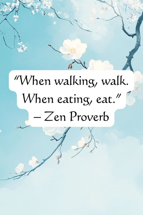 Embrace the practice of mindfulness with this Zen saying, encouraging us to be fully present in each moment. #Mindfulness #ZenWisdom #EasternPhilosophy #MindfulLiving Zen Rules, Zen Mindset, Zen Wisdom, Zen Bathroom, Zen Quotes, Eastern Philosophy, My Philosophy, Mindful Living, Good Thoughts