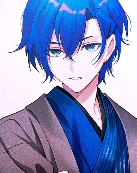 Kaito Vocaloid Fanart, Kaito Shion, Kaito Vocaloid, Vocaloid Kaito, Weird Images, Lol League Of Legends, Japanese Aesthetic, Animated Icons, Light Of My Life