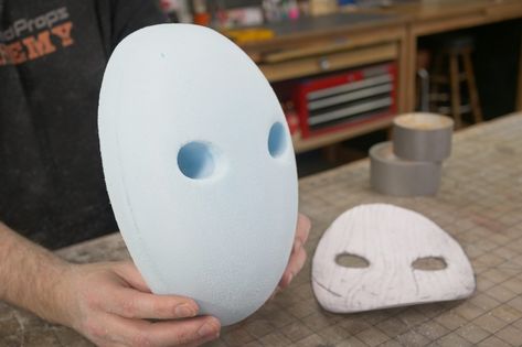 FAR CRY NEW DAWN - Making a Judge Mask with EVA Foam + FREE Pattern! - Punished Props Academy Eva Foam Mask Template, Eva Foam Mask, Far Cry New Dawn, Foam Mask, Foam Cosplay, Wood Burning Tool, Costume Tutorial, Mask Template, Mask Tutorial