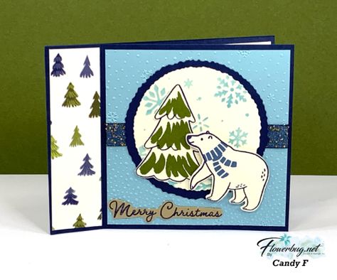 Polar Bear Stampin Up Cards, Stampin Up Book Binding Christmas Cards, Beary Cute Stampin Up Cards, Leeann Greff, Polar Bear Christmas Cards, Artistically Inked, Beary Christmas, Beary Cute, Christmas Bears