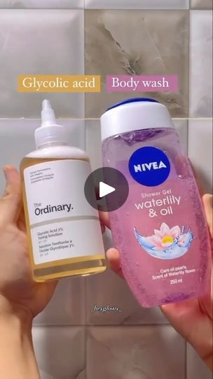 12K views · 3.4K reactions | Spilling secrets 😉🤫

Products used✨

@niveaindia water Lilly and care oil body wash
@theordinary glycolic acid 7% toning solution 

How to use ♥️

🌼Only use once a week
🌸Take only 4-5 drops with you body wash
🌼Massage gently and rinse it off
🌸Moisturise after shower

Comment for product link 🔗 

#skincare #bodycare #skincareproducts #bodycareproducts #fyp #foryoupage #trendingreels #trending #trendingnow #explore #explorepage #exploremore #bodyacne #strawberryskin #hygiene #personalhygiene #instagram #reels #instareels #igreach #girl #blogger #bodycareroutine #feed #secret #youandme #exfoliation #bodywash | Aamna Khan Glycolic Acid Body Wash, Oil Body Wash, Girl Blogger, Body Acne, Beauty Routine Tips, Water Lilly, Routine Tips, Hair Creations, Shower Routine