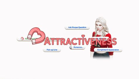 Sims 4 Attraction Mod Poses Male, Sims 4 Cc Download, Tumblr Sims 4, Best Mods, Relationship Building, Pick Up Lines, Sims 4 Cc, Maxis Match, Custom Content