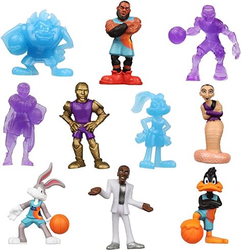 Amazon.com: Moose Toys Space Jam: A New Legacy - 2" Collectible 10 Pack Mini Figures with Basketball Bases | Amazon Exclusive : Toys & Games Space Jam A New Legacy, Baby Shark Song, Tune Squad, Moose Toys, Marvel Action Figures, Character Pictures, Cartoon Character Pictures, Tasmanian Devil, Daffy Duck