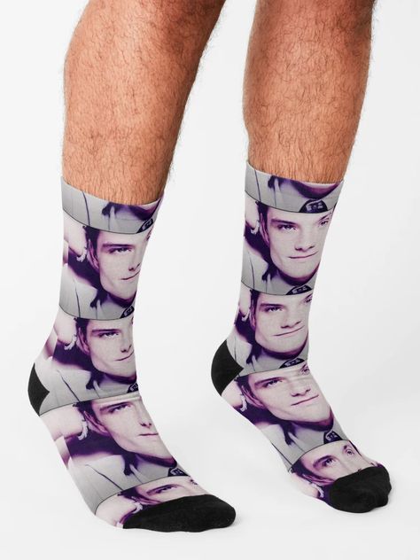 Hunger Games Outfits, Socks Aesthetic, Silly Socks, Silly Shirt, Mike Schmidt, Josh Hutcherson, Edward Cullen, Funny Socks, Ed Sheeran