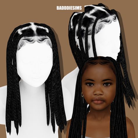 NEMA HAIR CHILD VERSION | Patreon Sim4 Cc, Sims Finds, Sims 4 Hair Male, Sims 4 Tsr, Sims Baby, Sims 4 Black Hair, Sims 4 Cas Mods, Cc Hair, The Sims 4 Skin