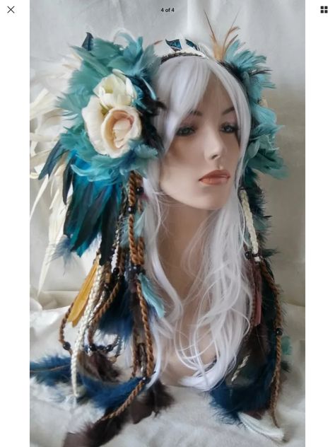 Faerie Cosplay, Earth Princess, Autumn Goddess, Midsummer Nights Dream Party, Mannequin Decor, Fantasy Crown, Corn Husk Dolls, Festival Headpiece, Halloween Ball