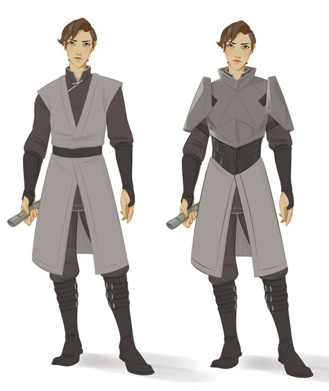 Jedi Outfit Inspiration, Jedi Robes Concept Art, Jedi Outfit Concept Art, Outfit Concept Art, Tmnt Cosplay, Jedi Robes, Jedi Armor, Jedi Outfit, Jedi Robe