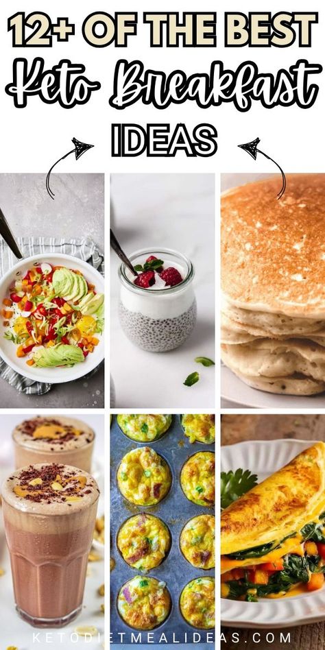 Looking for quick keto breakfast ideas? 🥑 These easy keto breakfast recipes are full of variety, from hearty dishes to light, low carb options Best Low Carb Breakfast Recipes, Keto Diet Breakfast Ideas Easy, Keto Healthy Breakfast Recipes, Low Carb Breakfast Yogurt, Keto Paleo Breakfast, Keto Vegetarian Recipes Breakfast, Clean Keto Breakfast Ideas, Keto Low Carb Breakfast Recipes, Keto Breakfast Cups