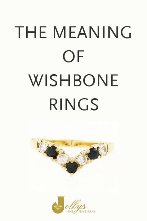 Find out the wonderful meaning of the #wishbone ring! Gold Wishbone Ring, Wishbone Engagement Ring, Wishbone Wedding Ring, Wishbone Meaning, Wishbone Ring Stack, Wish Bone Ring, Rings With Meaning, Bone Ring, Wishbone Ring