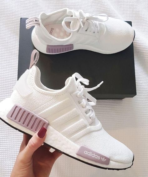 Pink Adidas Shoes, Adidas Running Shoes Women, Sneaker Trend, Sneaker Outfits, Adidas Shoes Women, Adidas Running Shoes, Fresh Shoes, Nmd R1, Hype Shoes