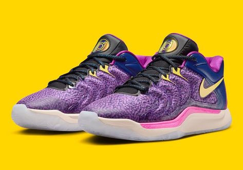 Nike KD 17 "Vivid Purple" is arriving August 16th, 2024. Is KD the best player on the current Team USA roaster? Hoop Shoes, Dark Pewter, Nike Kd, Deep Royal Blue, Kevin Durant, Air Force 1 Low, Team Usa, Best Player, Nike Zoom