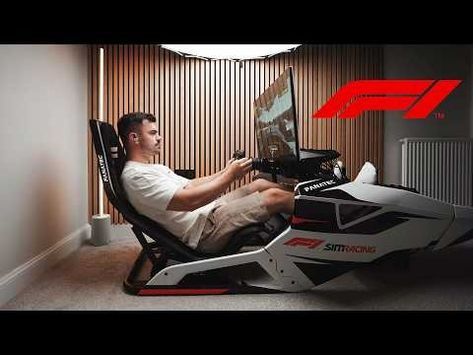 (42) I Built My Dream Formula 1 Racing Simulator - (F1 24 Sim Setup) - YouTube F1 Simulator, Formula 1 Racing, Racing Simulator, F1 Racing, Gaming Setup, My Dream, Formula 1, Game Room, Motorsport