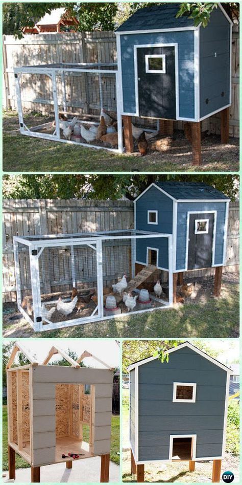 Backyard Chicken Coop Diy, Small Greenhouse Ideas, Cheap Chicken Coops, Wood Chicken, Chicken Coop Pallets, Small Chicken Coops, Walk In Chicken Coop, Easy Chicken Coop, Farm Chickens