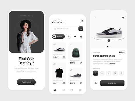 Fashion Mobile App Design, Fashion App Design, Fashion App Ui, Ecommerce Ui Design, Fashion Apps, Ux Design Mobile, Ui Ux 디자인, App Design Layout, Ecommerce App